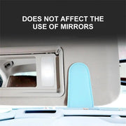 Car sun visor glasses and document holder, view 10 - MRSLM