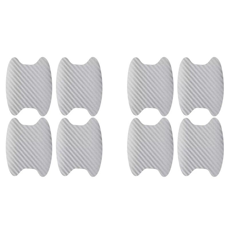 carbon fiber car door protective stickers, view 4 - MRSLM