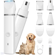 cordless dog clippers grooming kit, view 2 - MRSLM