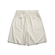 men's drawstring loose straight shorts, view 3 - MRSLM