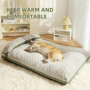 luxury winter dog bed, view 4 - MRSLM