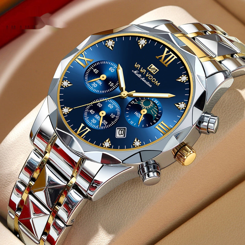 men's double calendar quartz watch - MRSLM