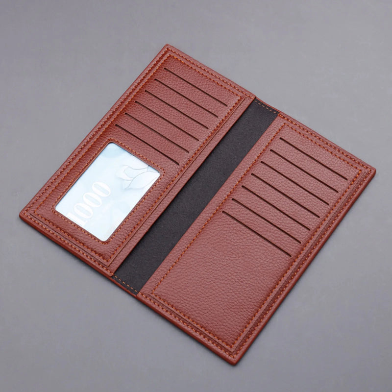 Fashion long wallet with card slots, view 4 - MRSLM