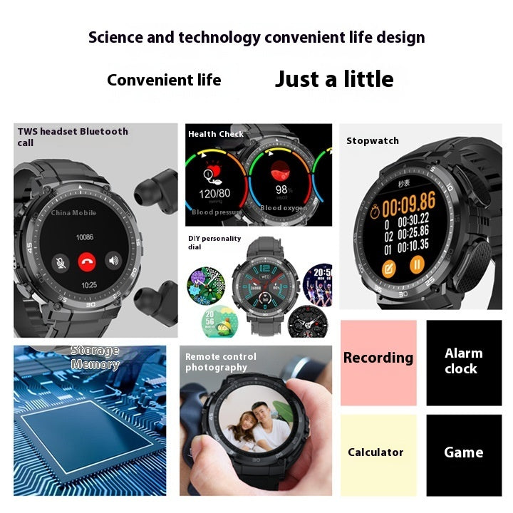 sports smart watch, view 3 - MRSLM