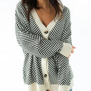 oversized knit cardigan, view 4 - MRSLM