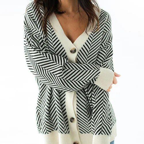 oversized knit cardigan, view 4 - MRSLM