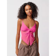 Mesh patchwork crop top, view 30 - MRSLM
