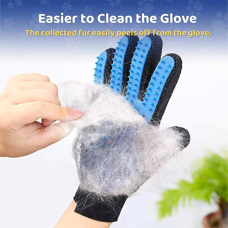 pet hair remover glove, view 5 - MRSLM