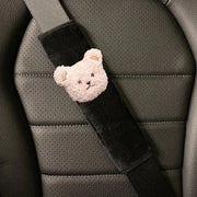 cute bear car seat belt cushion, view 4 - MRSLM