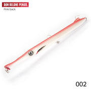 slow-shake submerged pencil fishing lure, view 11 - MRSLM
