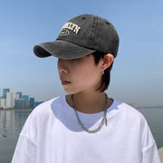 washed cotton duck bill cap, view 6 - MRSLM