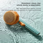pumpkin pet grooming brush, view 7 - MRSLM