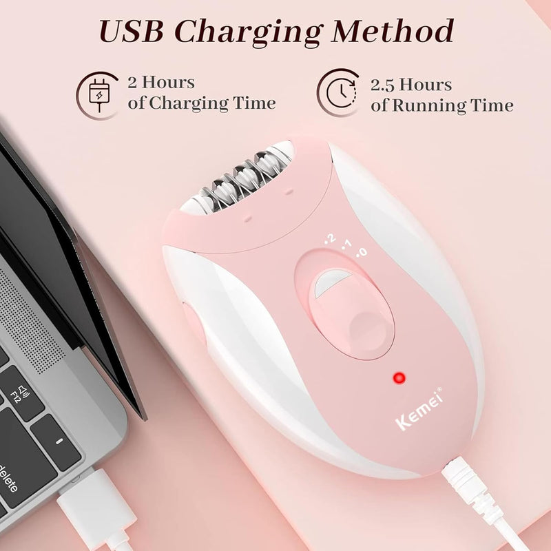 rechargeable women epilator, view 4 - MRSLM
