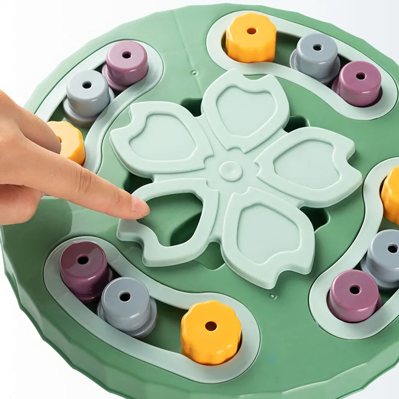 dog slow feeder puzzle toy, view 9 - MRSLM
