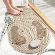 non-slip bathroom floor mat, view 2 - MRSLM