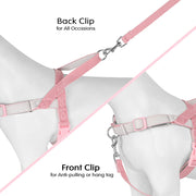 adjustable no-pull dog harness and leash set, view 6 - MRSLM