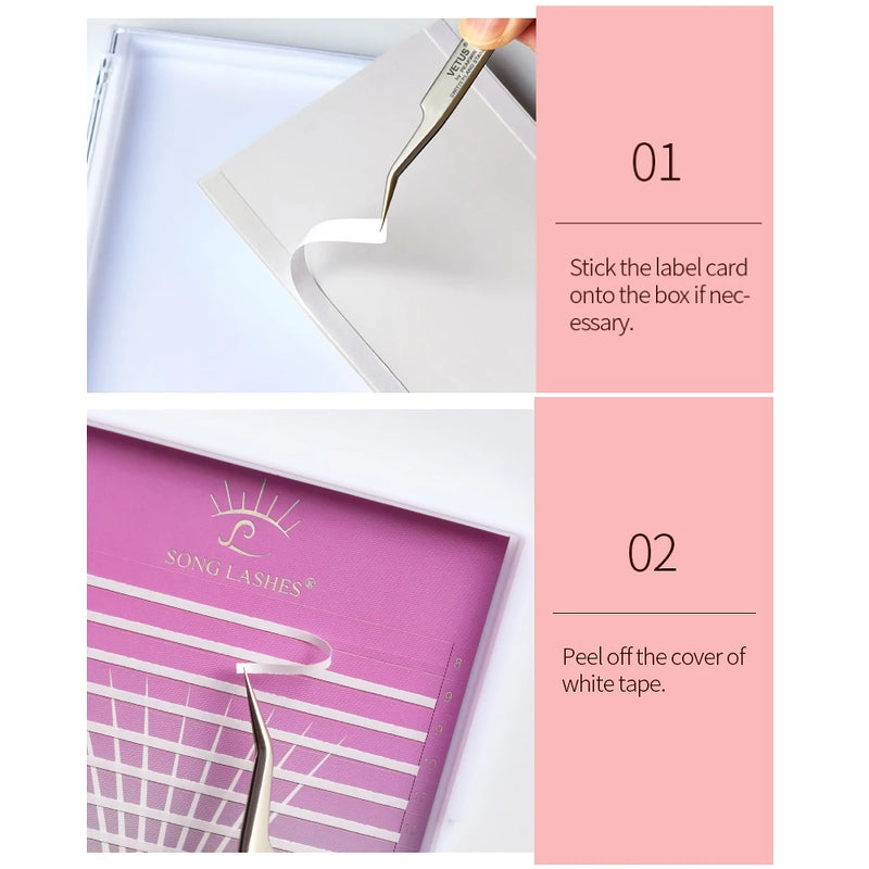 box tray for fans and eyelash extensions, view 7 - MRSLM