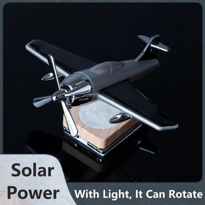Solar aircraft car air freshener, view 5 - MRSLM