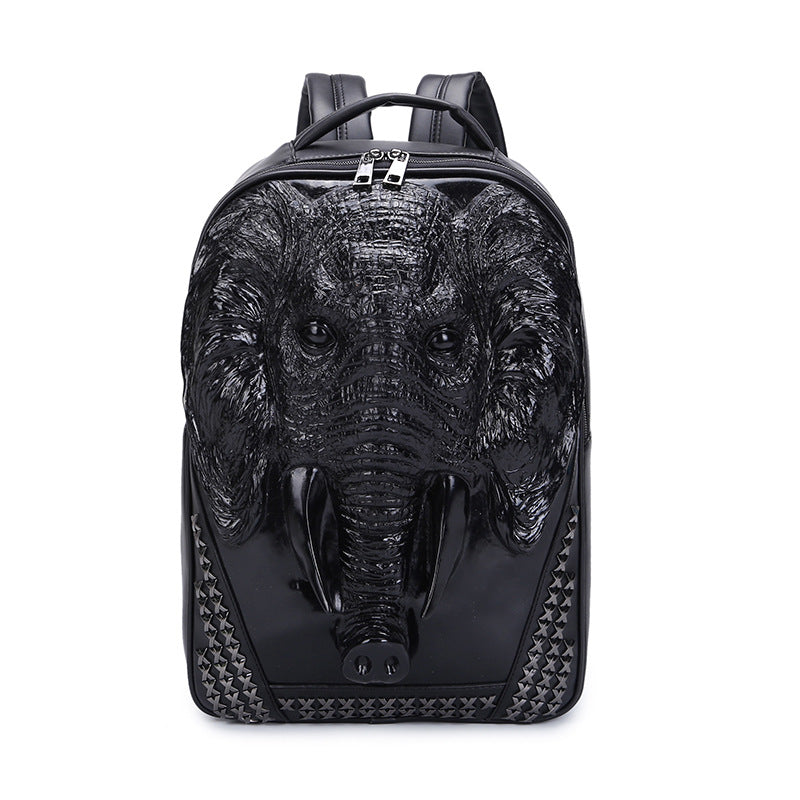 pu student schoolbag backpack, view 5 - MRSLM