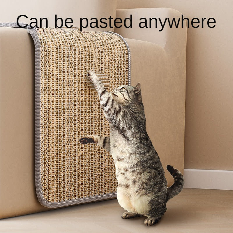 sisal cat scratch pad and sofa protector, view 4 - MRSLM