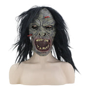 Horror latex headgear mask, view 4 - MRSLM