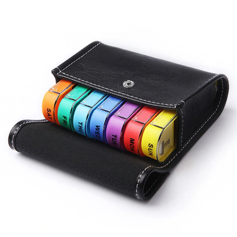 travel pill organizer, view 2 - MRSLM