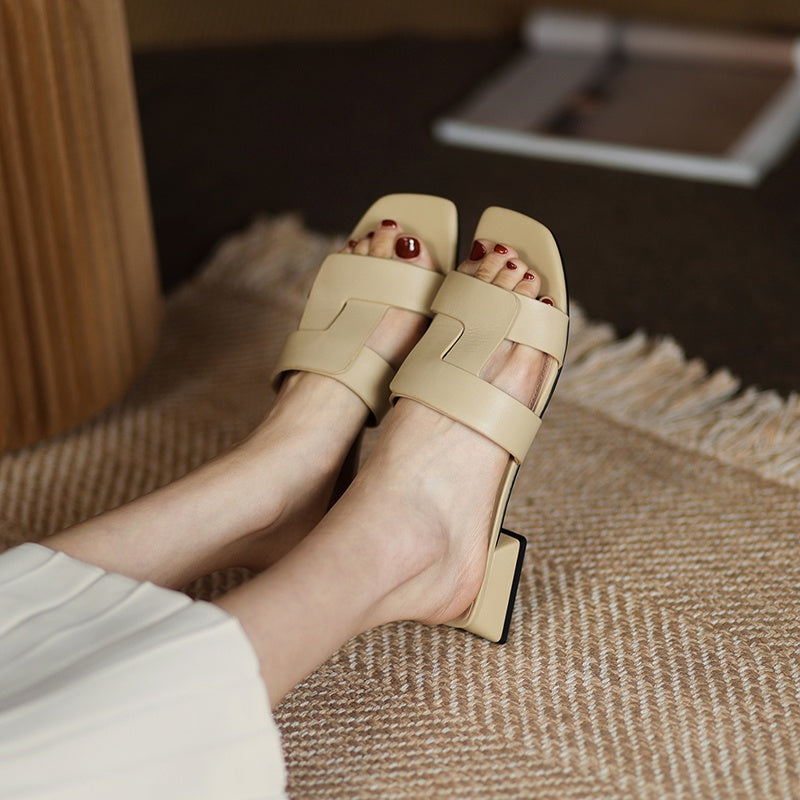 vintage leather sandals, view 7 - MRSLM