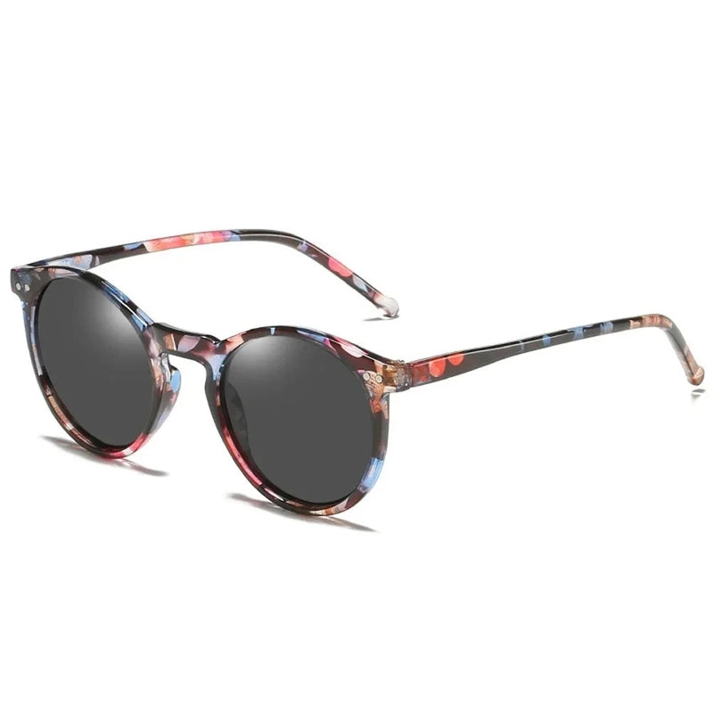 retro round polarized sunglasses, view 4 - MRSLM
