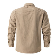 Quick-drying multi-pocket outdoor shirt, view 5 - MRSLM