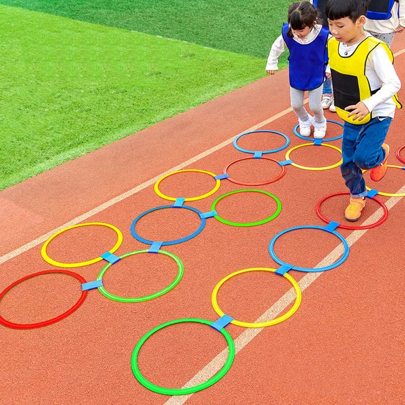 kids hopscotch ring jumping game, view 3 - MRSLM