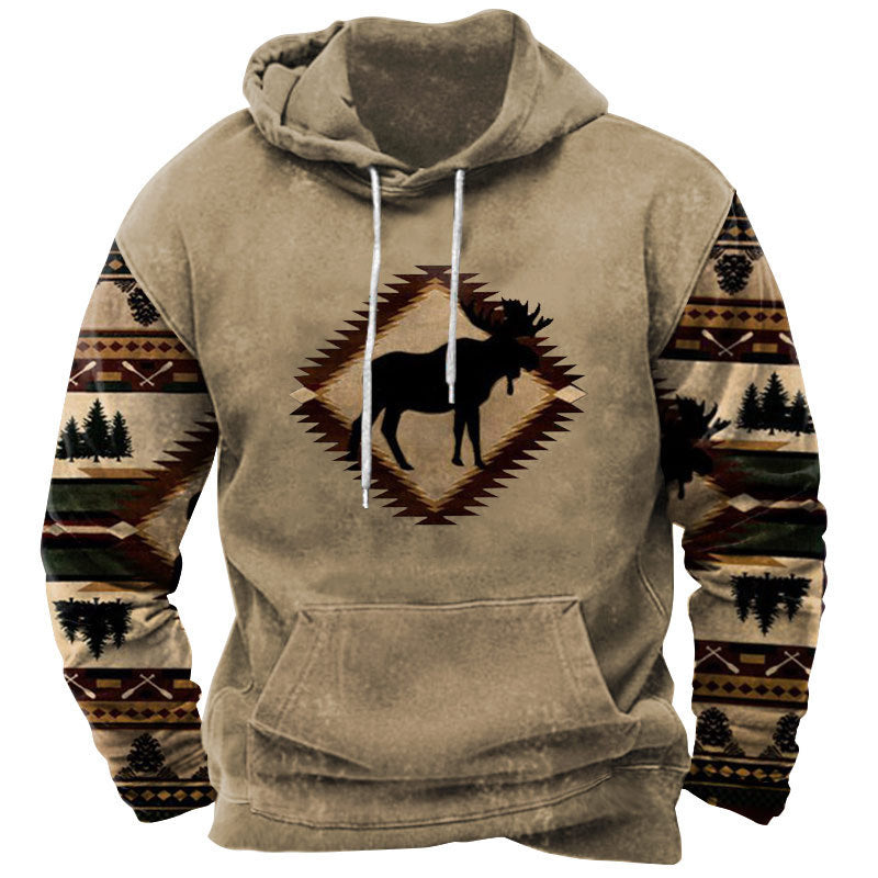 Loose casual hooded sweater, view 5 - MRSLM