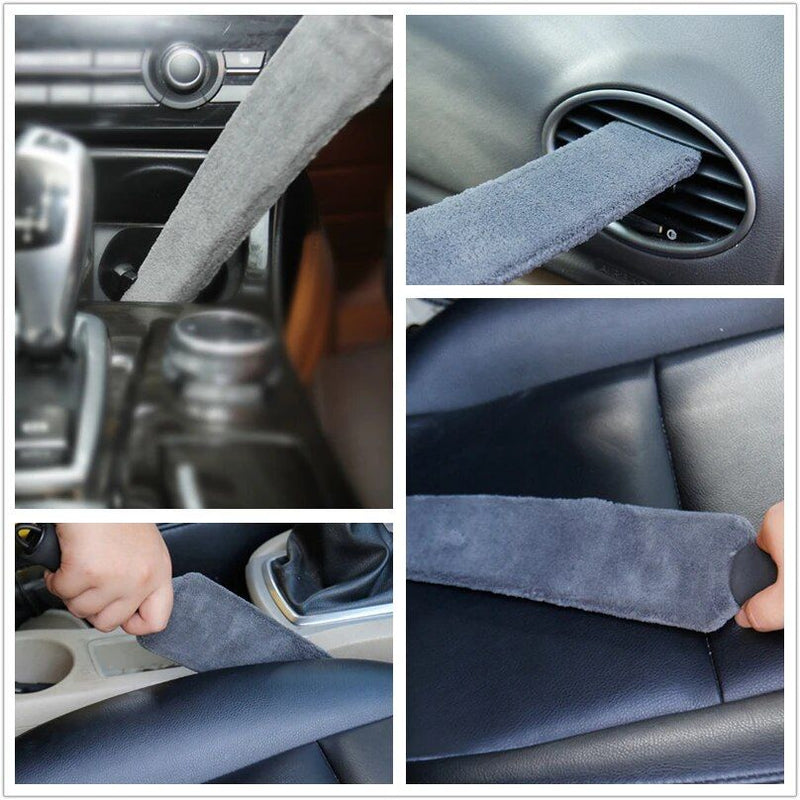 car interior microfiber detailing brush, view 3 - MRSLM