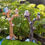 resin tree trunk aquarium ornament, view 4 - MRSLM