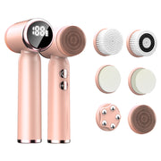 silicone facial cleansing brush, view 3 - MRSLM