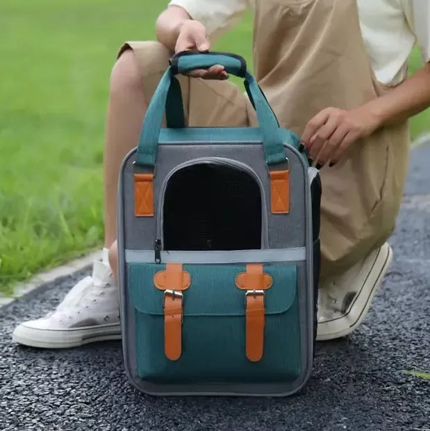 Lightweight pet leisure backpack, view 7 - MRSLM