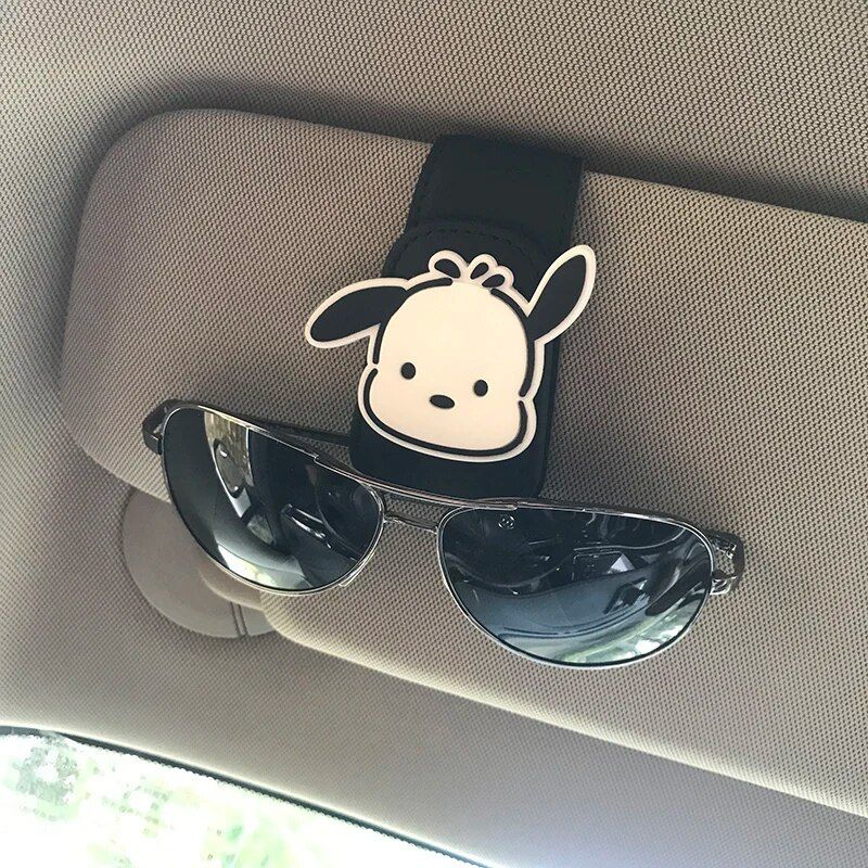 car visor sunglasses case and clip, view 11 - MRSLM