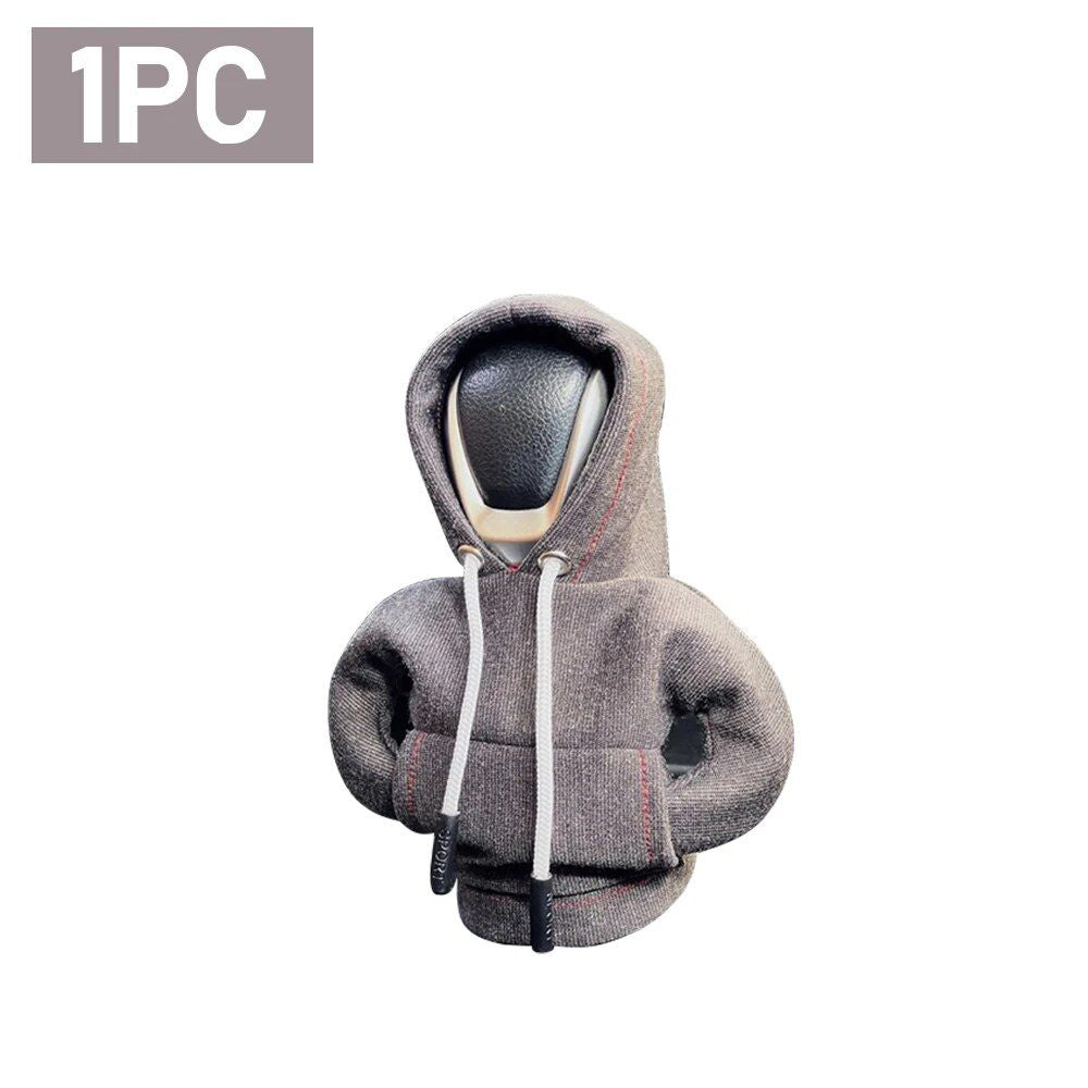 Fashion Hoodie Car Shift Knob Cover Universal Gear Lever Decoration