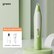 quiet usb rechargeable pet grooming shaver, view 3 - MRSLM