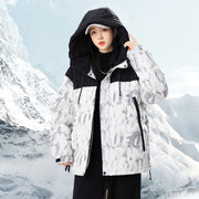 loose white duck down jacket - MRSLM