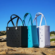 waterproof beach basket tote bag, view 15 - MRSLM