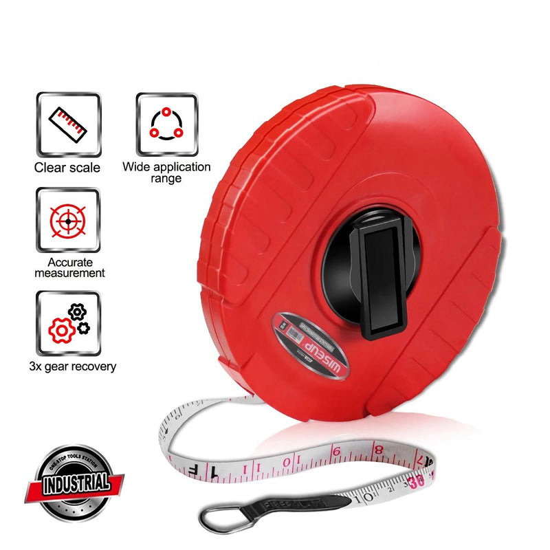 double-sided fiberglass measuring tape, view 5 - MRSLM