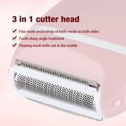 waterproof women's mini electric razor, view 4 - MRSLM