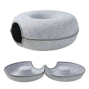 Donut cat bed for 2 cats, view 10 - MRSLM