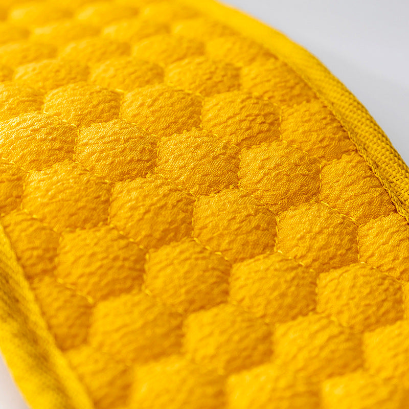 exfoliating bath towel, view 7 - MRSLM