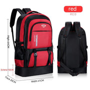 65L travel hiking backpack, view 6 - MRSLM