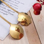 flower stainless steel spoon set, view 7 - MRSLM