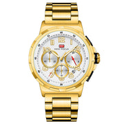 men's business quartz watch, view 3 - MRSLM