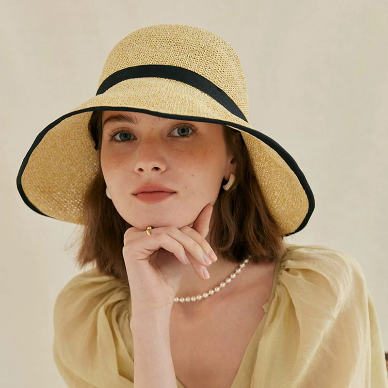 handmade summer sun hat, view 5 - MRSLM