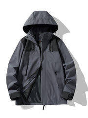 hooded waterproof outdoor jacket, view 9 - MRSLM