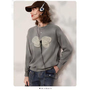 women's 3d dragonfly sweatshirt, view 6 - MRSLM